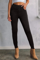 Skinny Jeans with Pockets - Trendsi - Flyclothing LLC