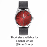 Burgundy Sunburst Watch - The Beyond Boring Watch Company - Flyclothing LLC