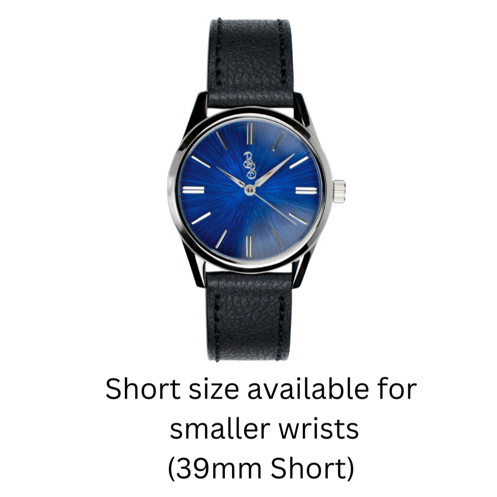 Blue Sunburst Watch - The Beyond Boring Watch Company - Flyclothing LLC