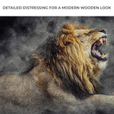 Lion Yawn Painting Canvas Wall Art - Tailored Canvases - Flyclothing LLC