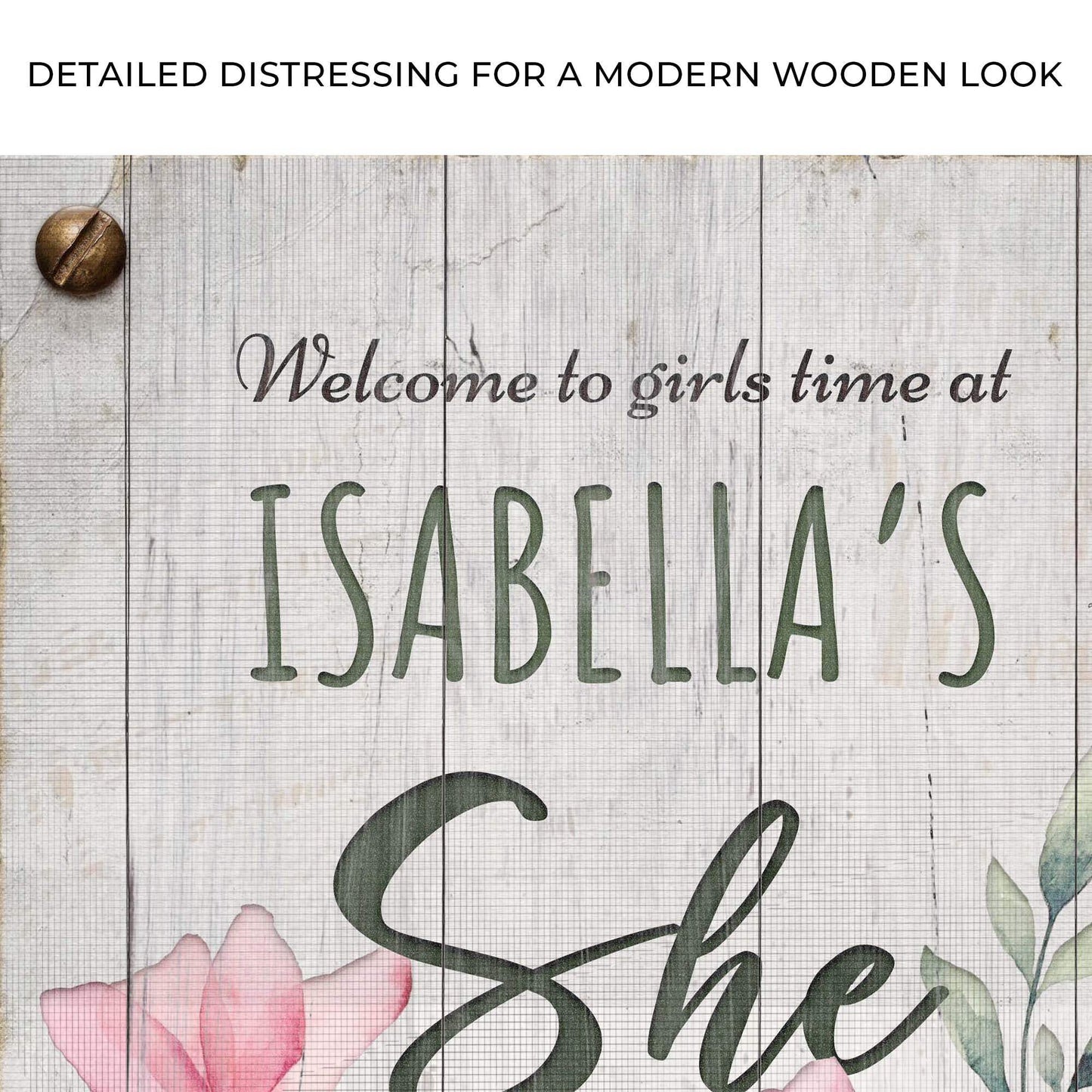 She Shed Sign IV - Tailored Canvases - Flyclothing LLC