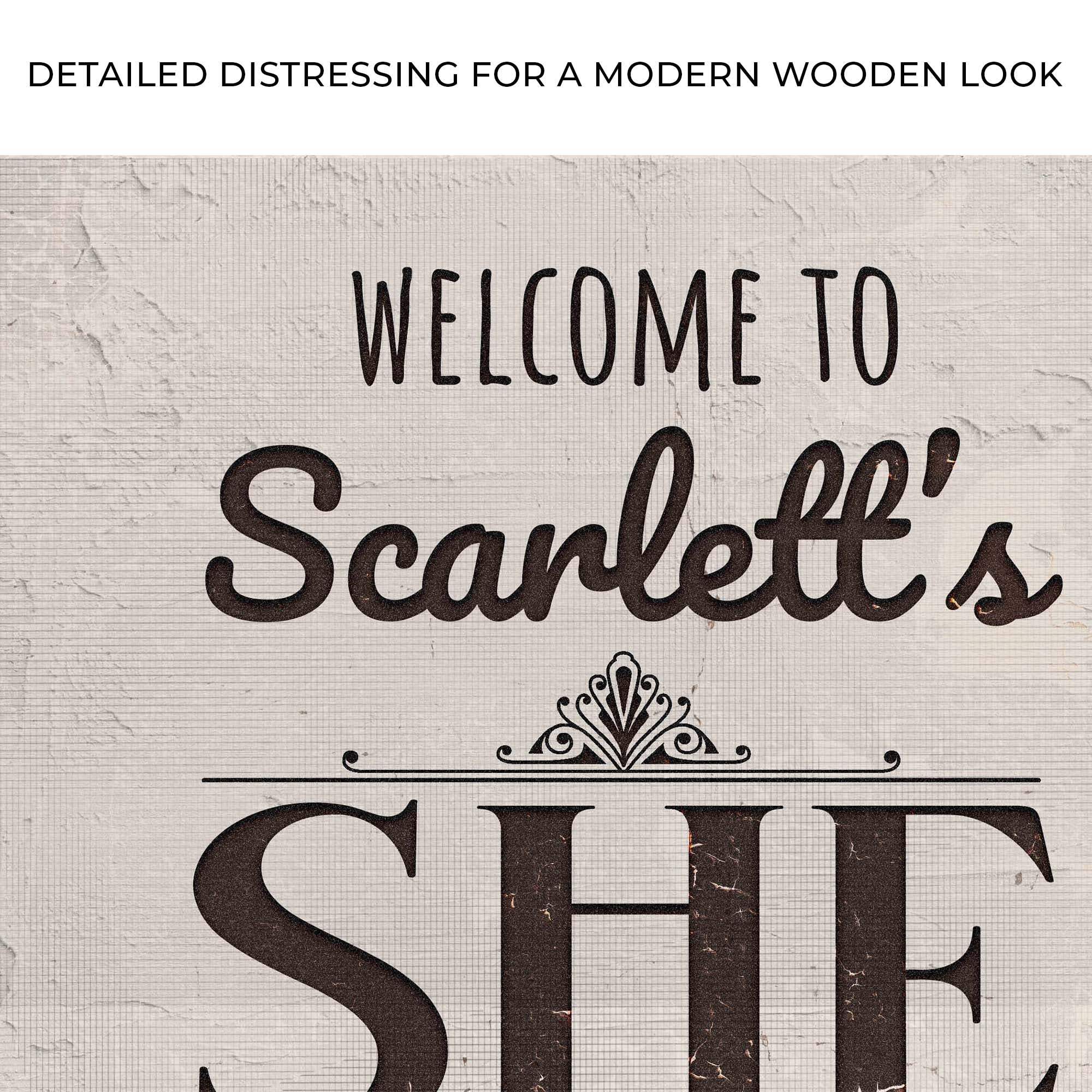 She Shed Sign - Tailored Canvases - Flyclothing LLC