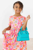 Caribbean Blue Girl's Crossbody Purse - Mila & Rose ® - Flyclothing LLC