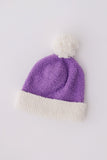 Lilac/Coconut Cozy Pom Beanie - Mila & Rose ®