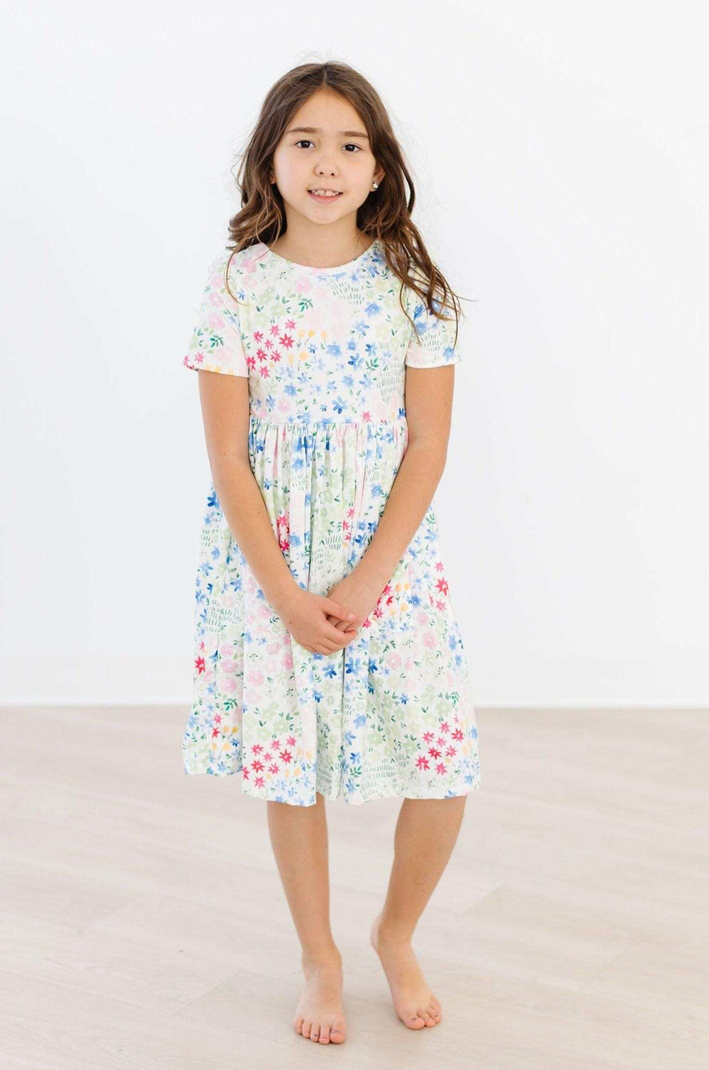 Sunshine Meadows S/S Pocket Twirl Dress - Mila & Rose ® - Flyclothing LLC