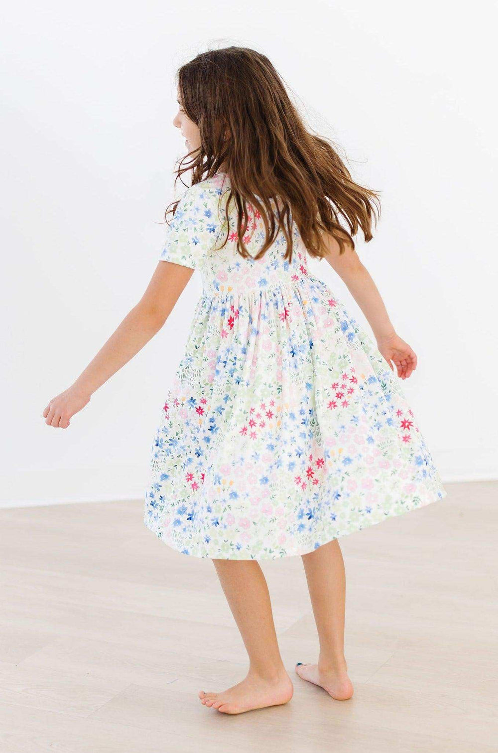Sunshine Meadows S/S Pocket Twirl Dress - Mila & Rose ® - Flyclothing LLC