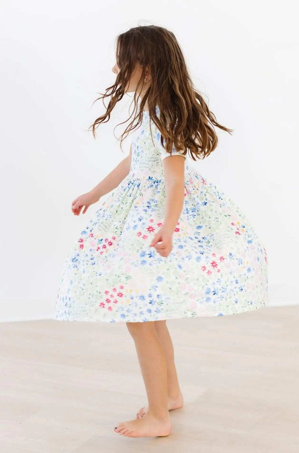 Sunshine Meadows S/S Pocket Twirl Dress - Mila & Rose ® - Flyclothing LLC