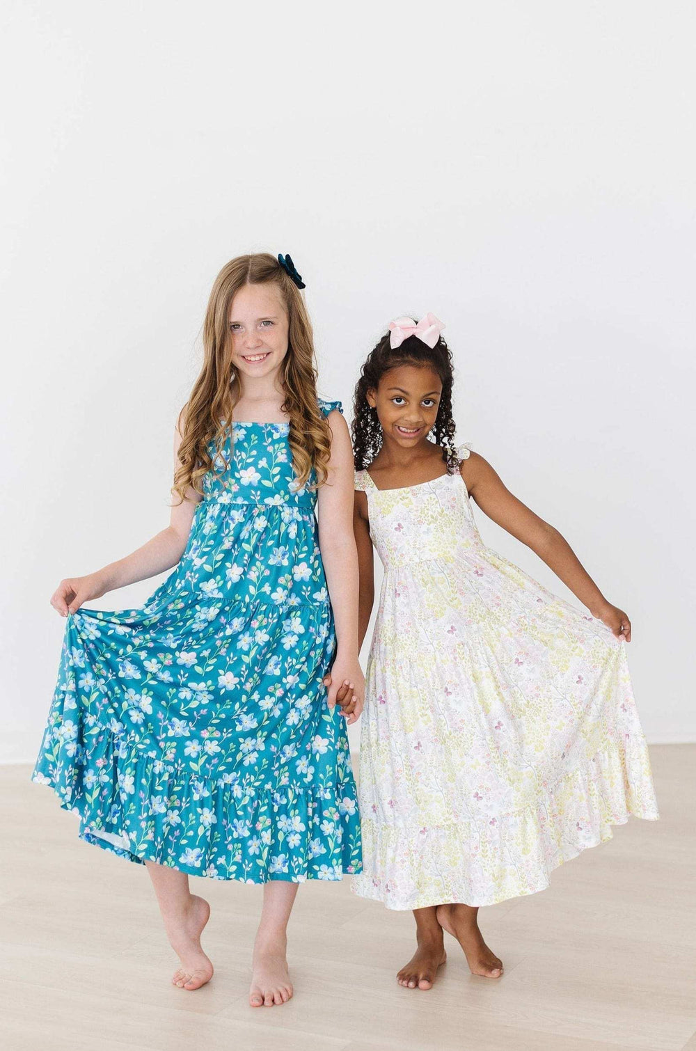 Floral Breeze Ruffle Maxi Dress - Mila & Rose ® - Flyclothing LLC