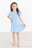 Sky Blue Scrunchy Twirl Skort - Mila & Rose ®