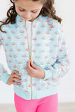 Mint Rainbow Sequin Jacket - Mila & Rose ® - Flyclothing LLC