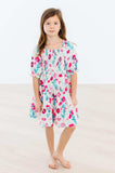SALE Dots & Daisies Smocked Ruffle Dress - Mila & Rose ® - Flyclothing LLC