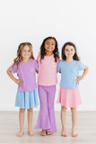 Bubblegum Pink Scrunchy Twirl Skort