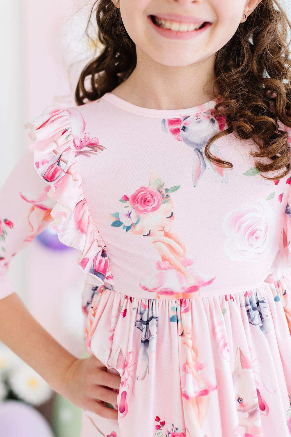 Ballet Beauties Ruffle Twirl Dress - Mila & Rose ® - Flyclothing LLC