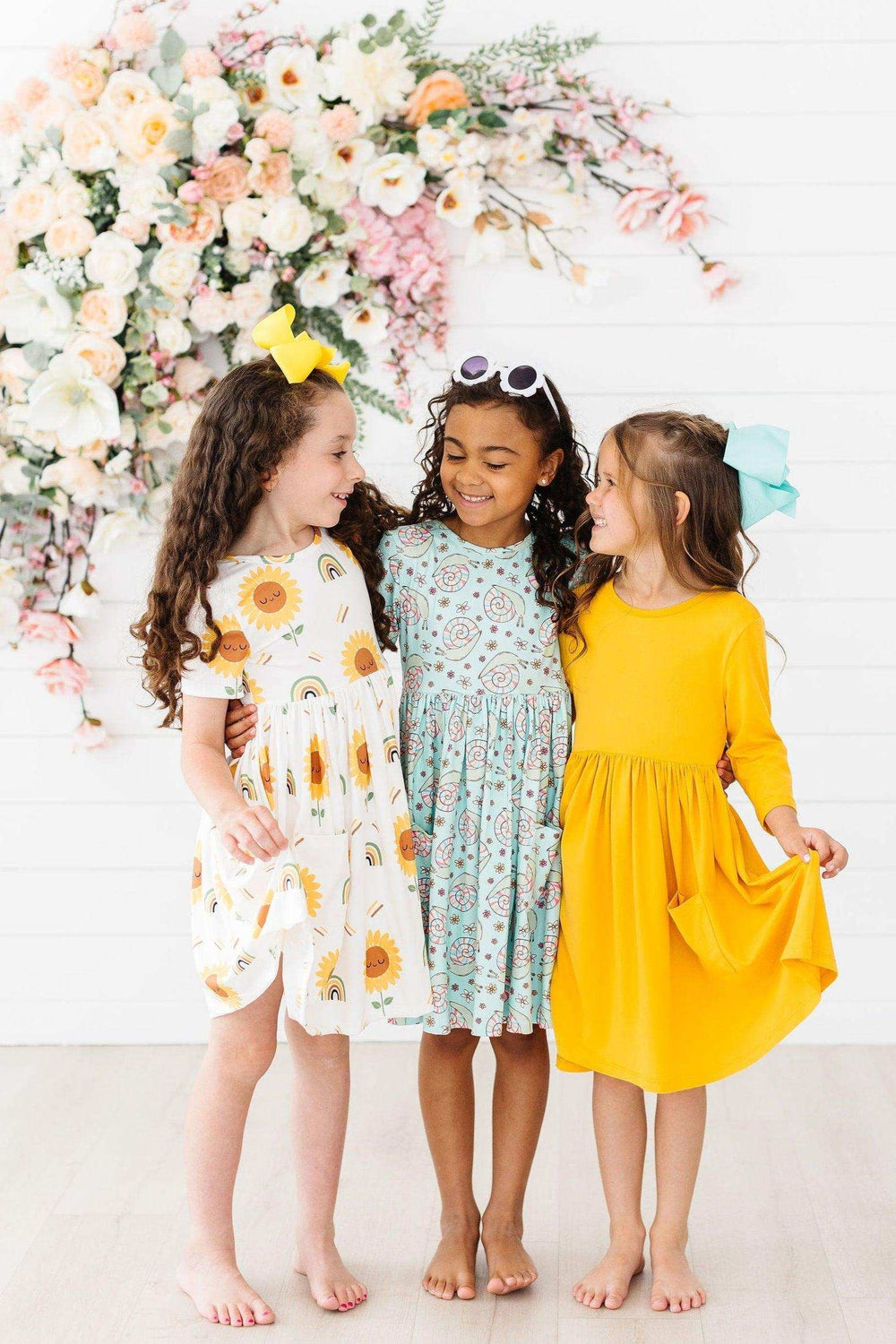 SALE Spring Snails S/S Pocket Twirl Dress - Mila & Rose ® - Flyclothing LLC