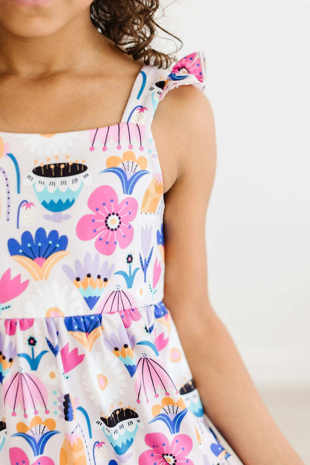 Tulip Blooms Ruffle Maxi Dress - Mila & Rose ® - Flyclothing LLC