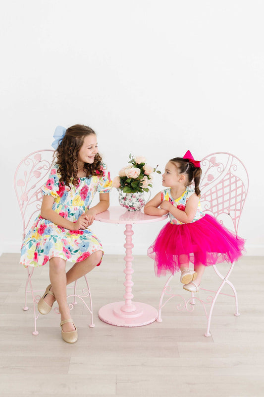 Rosie Smocked Ruffle Dress - Mila & Rose ® - Flyclothing LLC