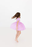 Bright Lilac S/S Pocket Twirl Dress - Mila & Rose ®