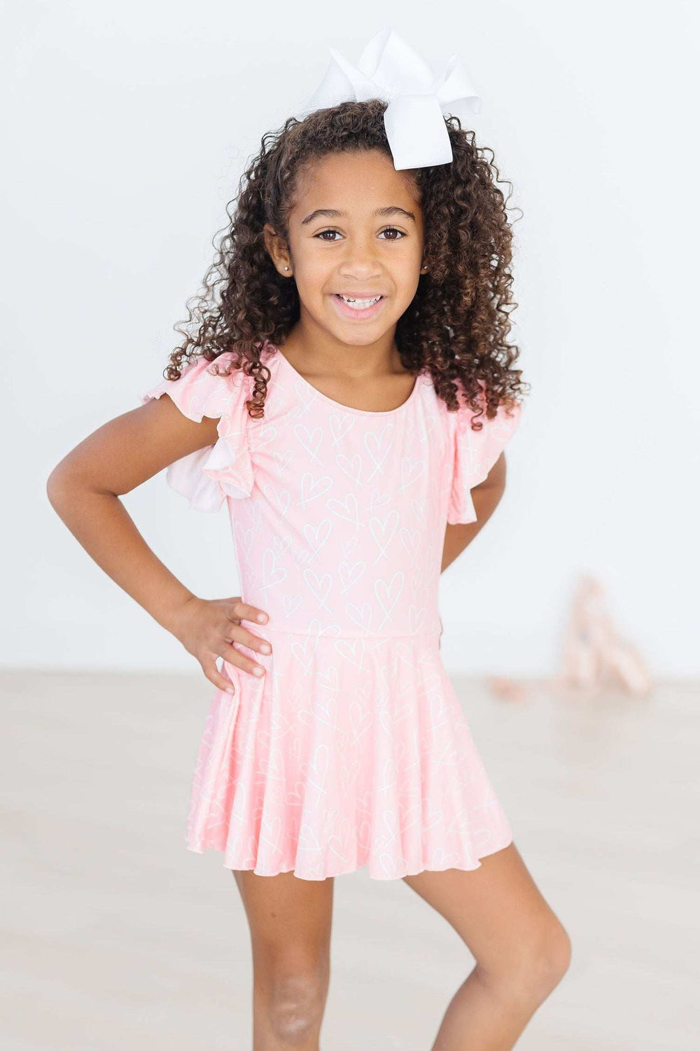 Feeling Pink S/S Twirl Leotard - Mila & Rose ® - Flyclothing LLC