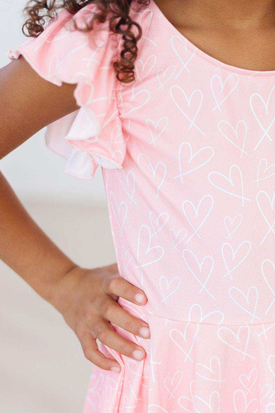 Feeling Pink S/S Twirl Leotard - Mila & Rose ® - Flyclothing LLC