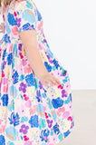 Dahlia Dreams S/S Pocket Twirl Dress - Mila & Rose ®