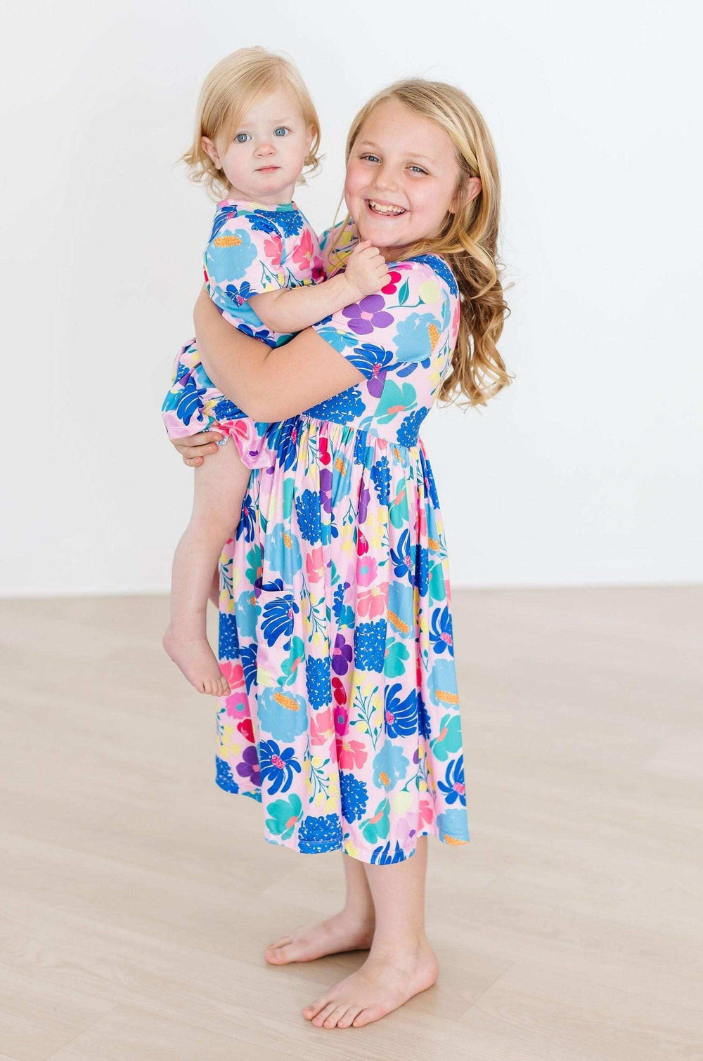 SALE Dahlia Dreams S/S Twirl Bodysuit - Mila & Rose ® - Flyclothing LLC