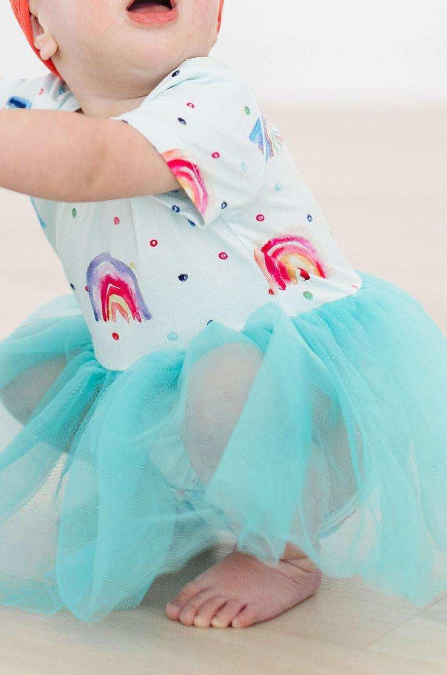 SALE Rainbow Grooves Tutu Bodysuit - Mila & Rose ® - Flyclothing LLC