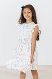 Mermaid Friends Flutter Sleeve Twirl Dress - Mila & Rose ®