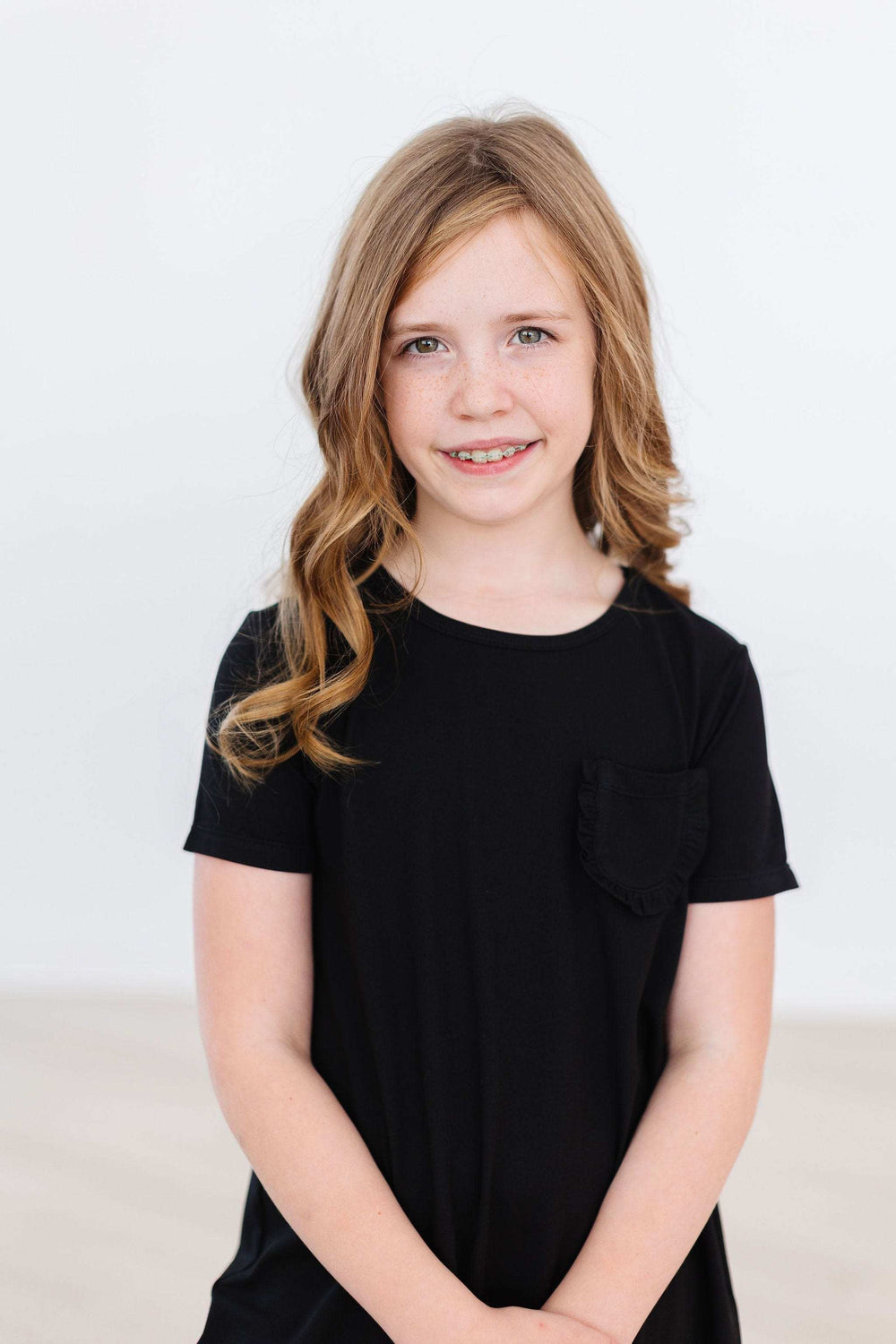 Black T-Shirt Dress - Mila & Rose ® - Flyclothing LLC