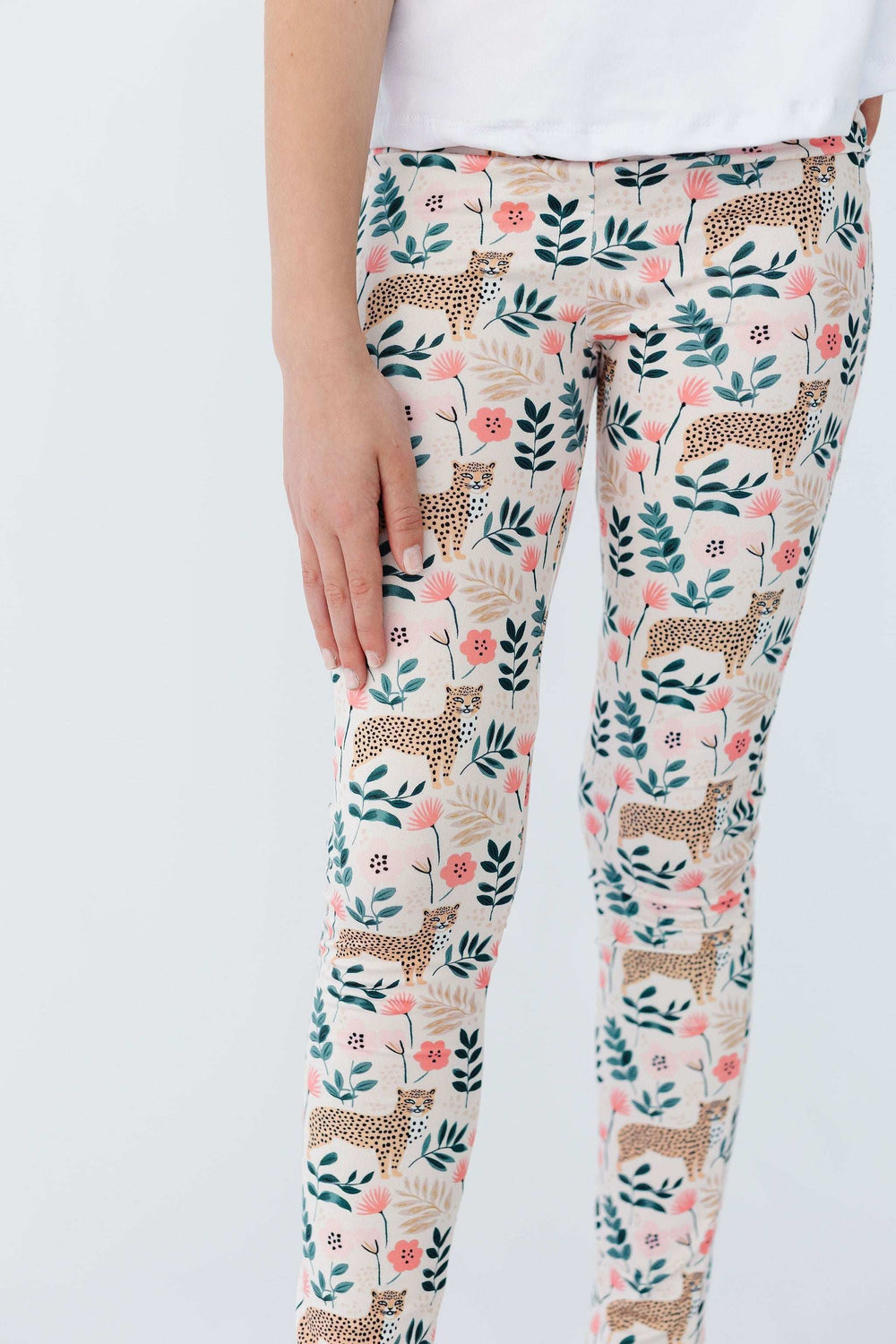 Cheetah Girl Leggings - Mila & Rose ® - Flyclothing LLC