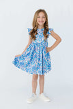 Shimmer & Shine Flutter Sleeve Twirl Dress - Mila & Rose ® - Flyclothing LLC