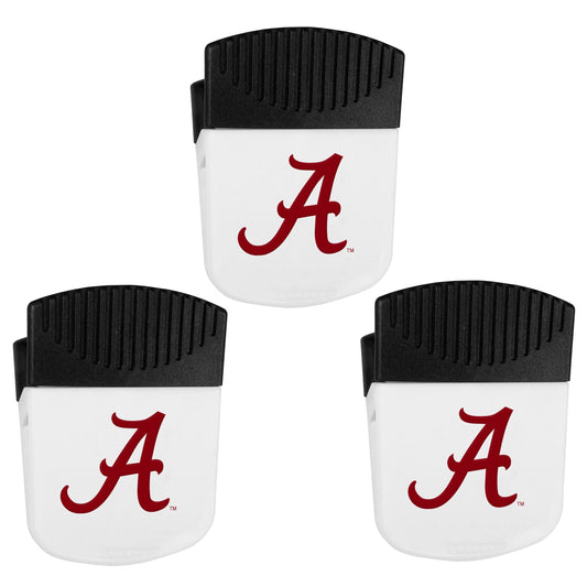 Alabama Crimson Tide Chip Clip Magnets, 3pk - Alabama Crimson Tide
