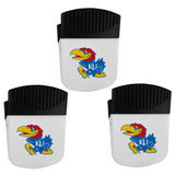 Kansas Jayhawks Chip Clip Magnets, 3pk - Kansas Jayhawks