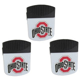 Ohio St. Buckeyes Chip Clip Magnets, 3pk - Ohio St. Buckeyes