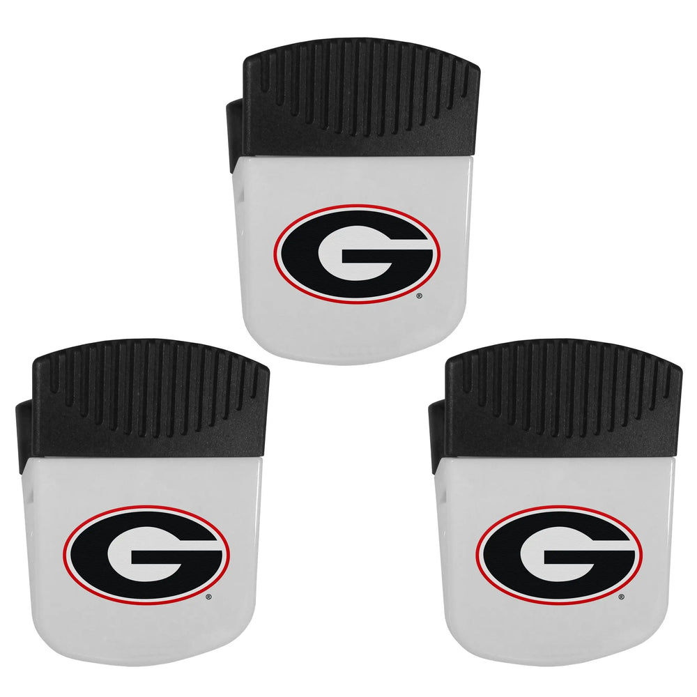 Georgia Bulldogs Chip Clip Magnets, 3pk - Georgia Bulldogs