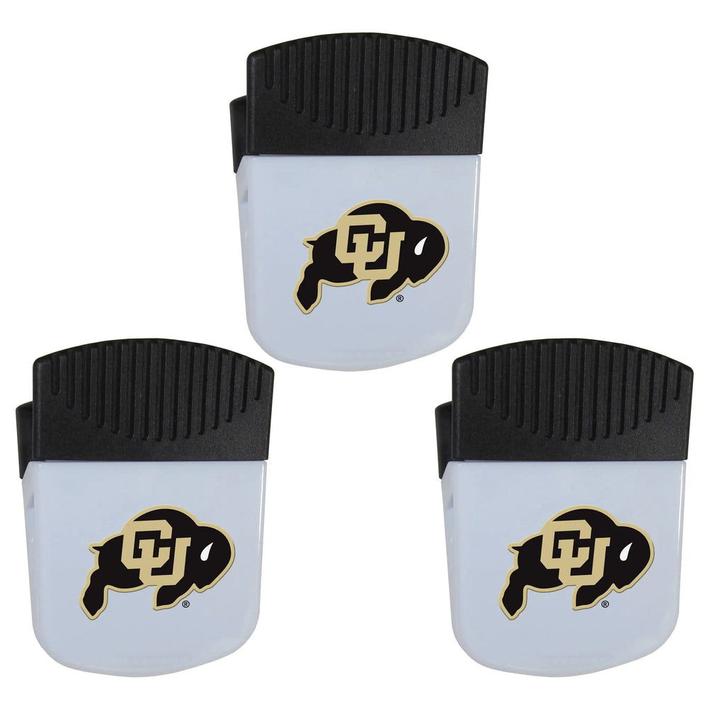 Colorado Buffaloes Chip Clip Magnets, 3pk - Colorado Buffaloes