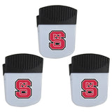 N. Carolina St. Wolfpack Chip Clip Magnets, 3pk - N. Carolina St. Wolfpack