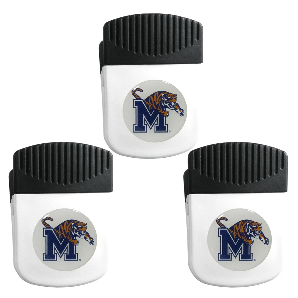 Memphis Tigers Chip Clip Magnet with Bottle Opener, 3pk - Memphis Tigers