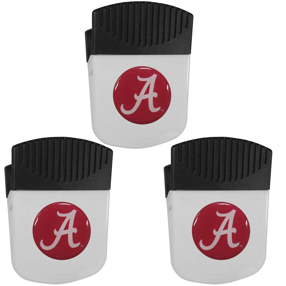 Alabama Crimson Tide Chip Clip Magnet with Bottle Opener, 3pk - Alabama Crimson Tide