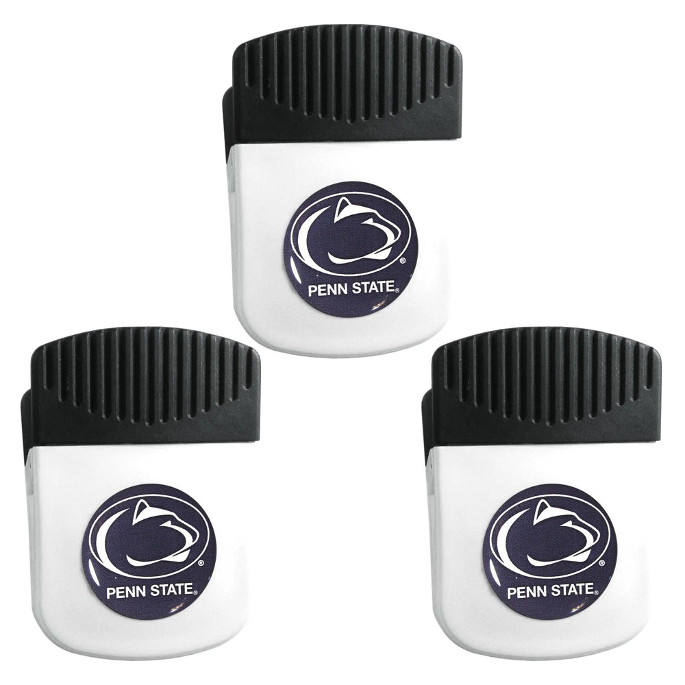 Penn St. Nittany Lions Chip Clip Magnet with Bottle Opener, 3pk - Penn St. Nittany Lions
