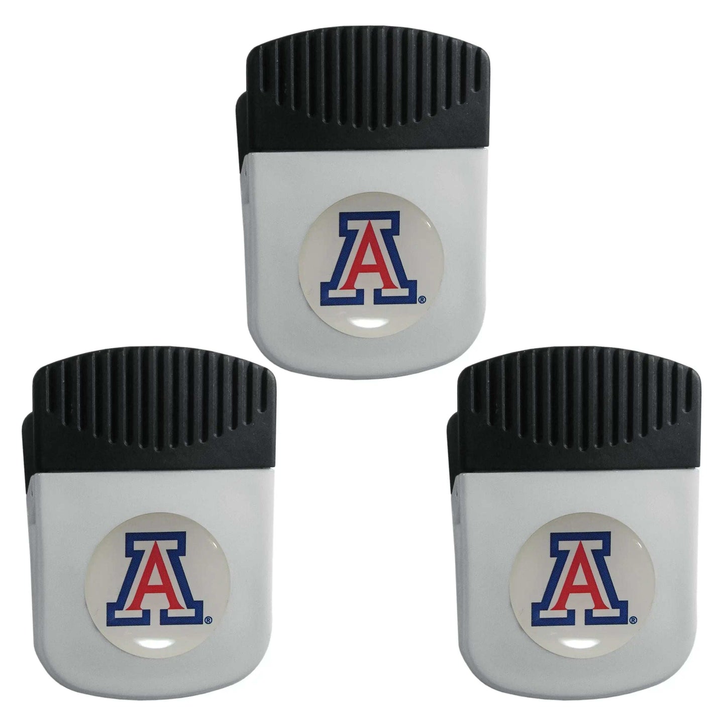 Arizona Wildcats Chip Clip Magnet with Bottle Opener, 3pk - Arizona Wildcats - Flyclothing LLC