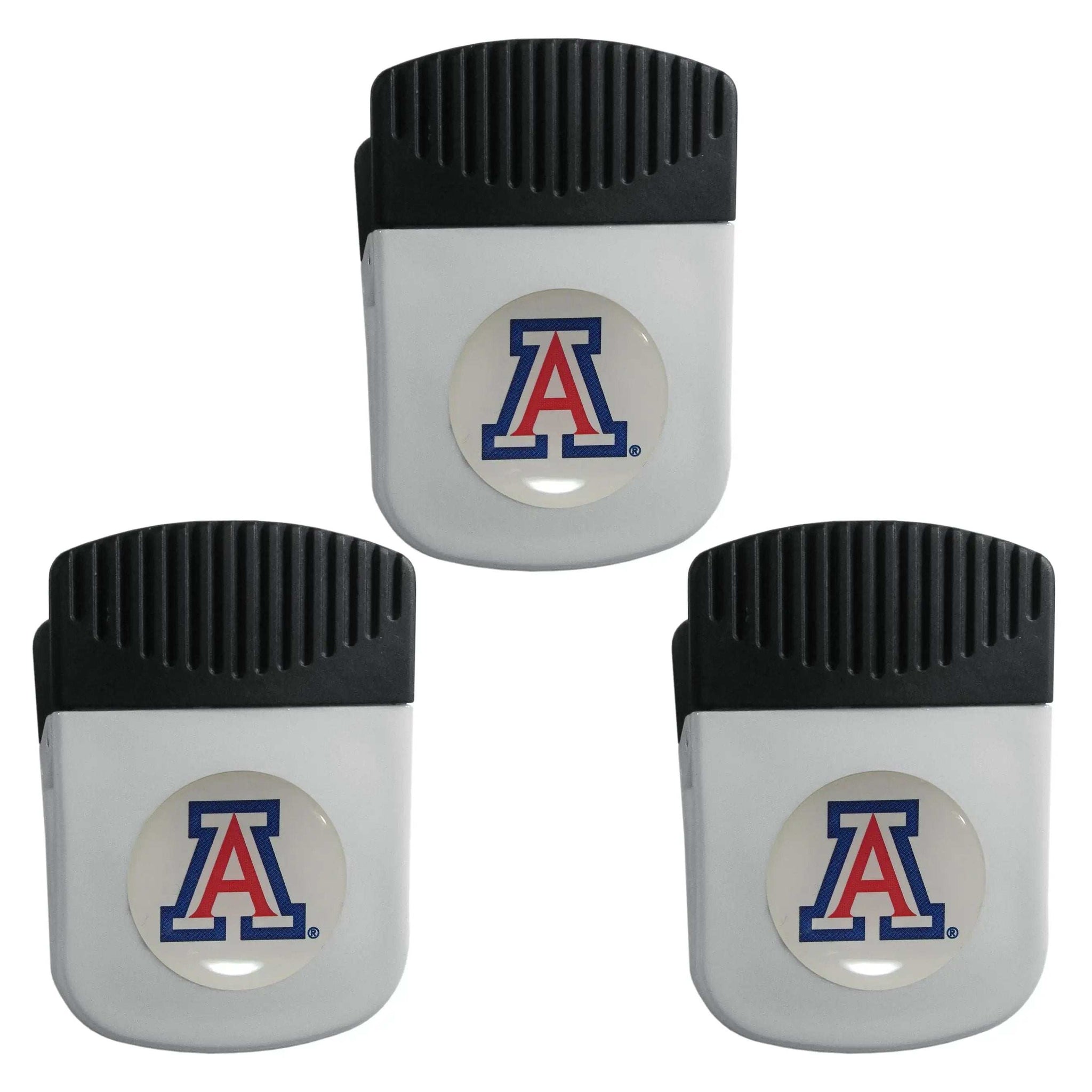 Arizona Wildcats Chip Clip Magnet with Bottle Opener, 3pk - Arizona Wildcats - Flyclothing LLC