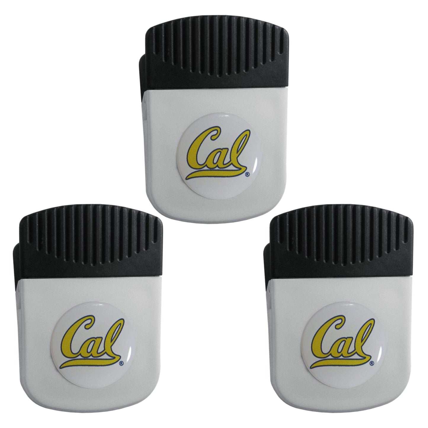 Cal Berkeley Bears Chip Clip Magnet with Bottle Opener, 3pk - Cal Berkeley Bears - Flyclothing LLC