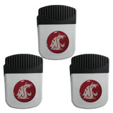 Washington St. Cougars Chip Clip Magnet with Bottle Opener, 3pk - Washington St. Cougars