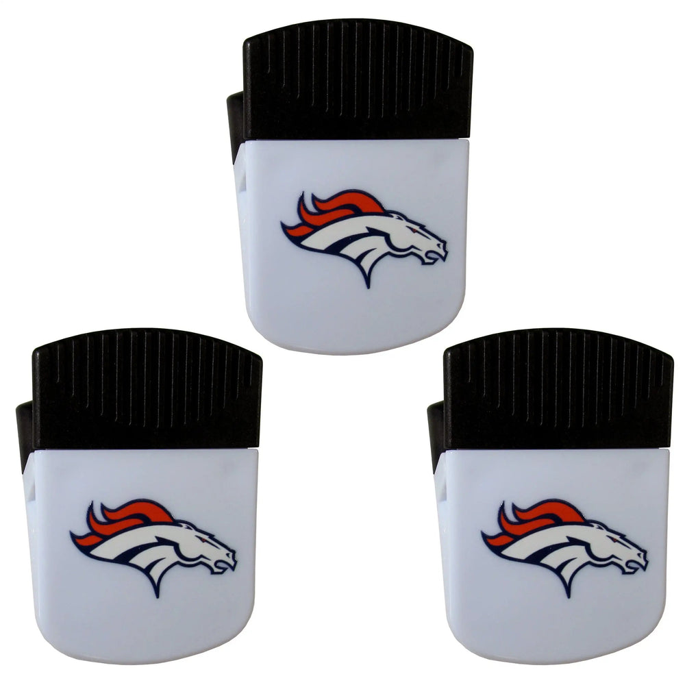 Denver Broncos Chip Clip Magnets, 3pk - Denver Broncos