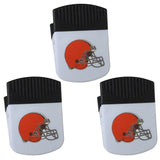 Cleveland Browns Chip Clip Magnets, 3pk - Cleveland Browns