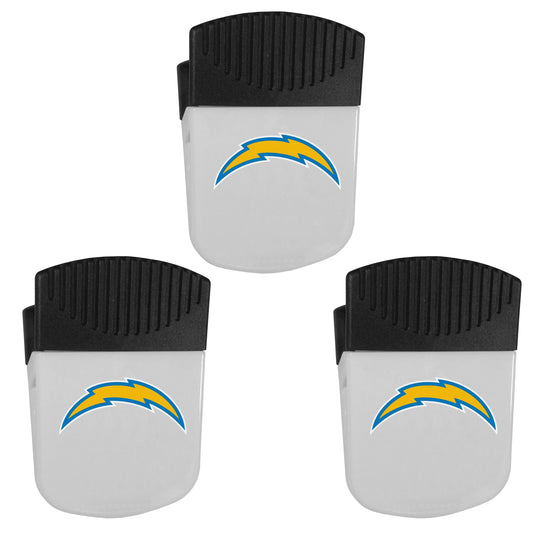 Los Angeles Chargers Chip Clip Magnets, 3pk - Los Angeles Chargers
