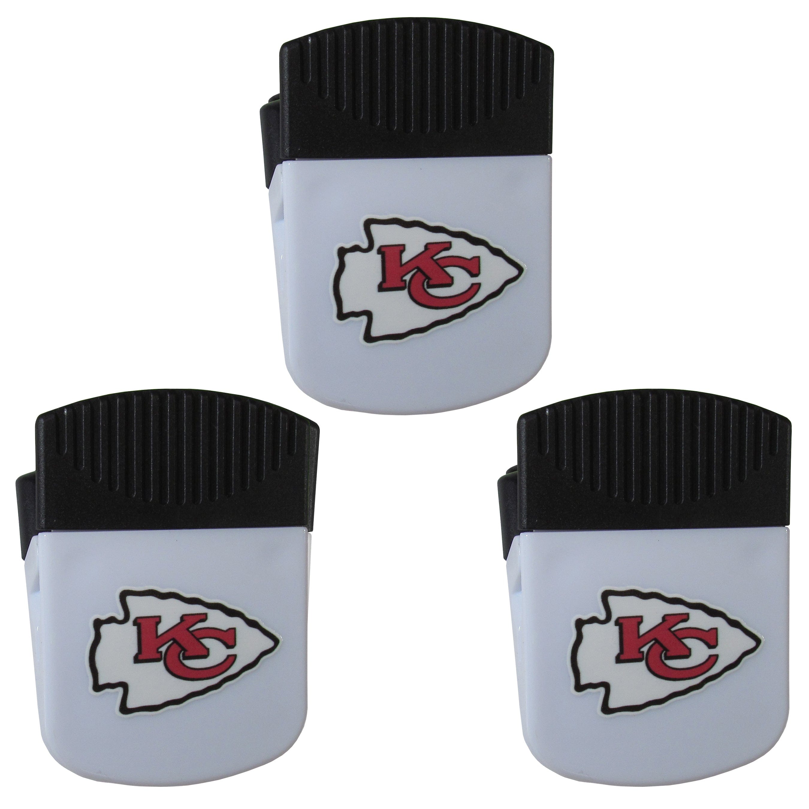 Kansas City Chiefs Chip Clip Magnets, 3pk - Kansas City Chiefs