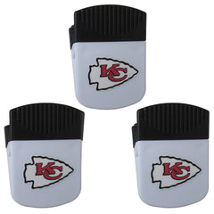 Kansas City Chiefs Chip Clip Magnets, 3pk - Kansas City Chiefs