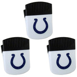 Indianapolis Colts Chip Clip Magnets, 3pk - Indianapolis Colts