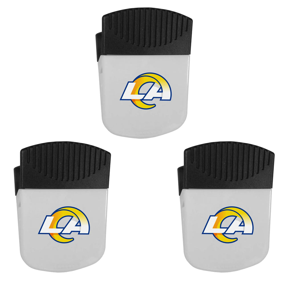 Los Angeles Rams Chip Clip Magnets, 3pk - Los Angeles Rams